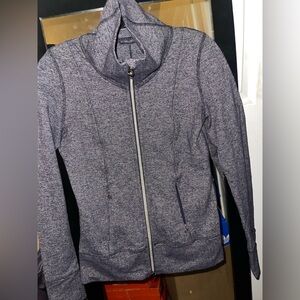 Lululemon Daily Yoga Jacket Size 4 Herringbone